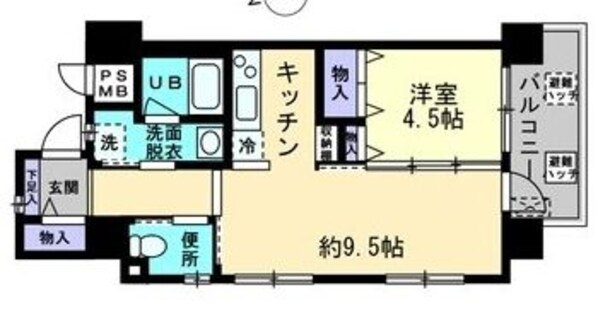 リヴェールの物件間取画像